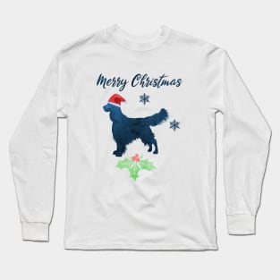 Christmas English Springer Spaniel Art Long Sleeve T-Shirt